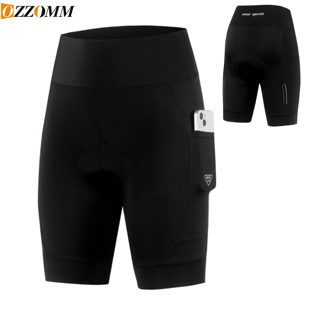 Cycling Shorts For Commute - OZZOMM 1PC Women's 4D Padded Bike