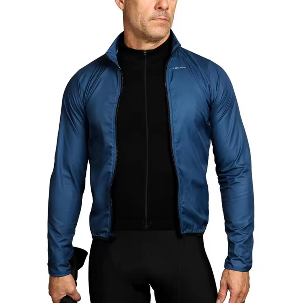 Cycling Rain Jacket Commute - VOLER Cycling Windproof/Waterproof Men's Long Sleeve