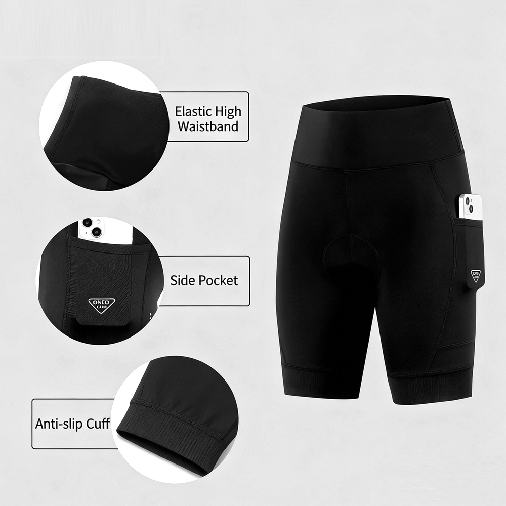 OZZOMM 1PC Women's 4D Padded B - огляд і ціна Cycling Shorts For Commute