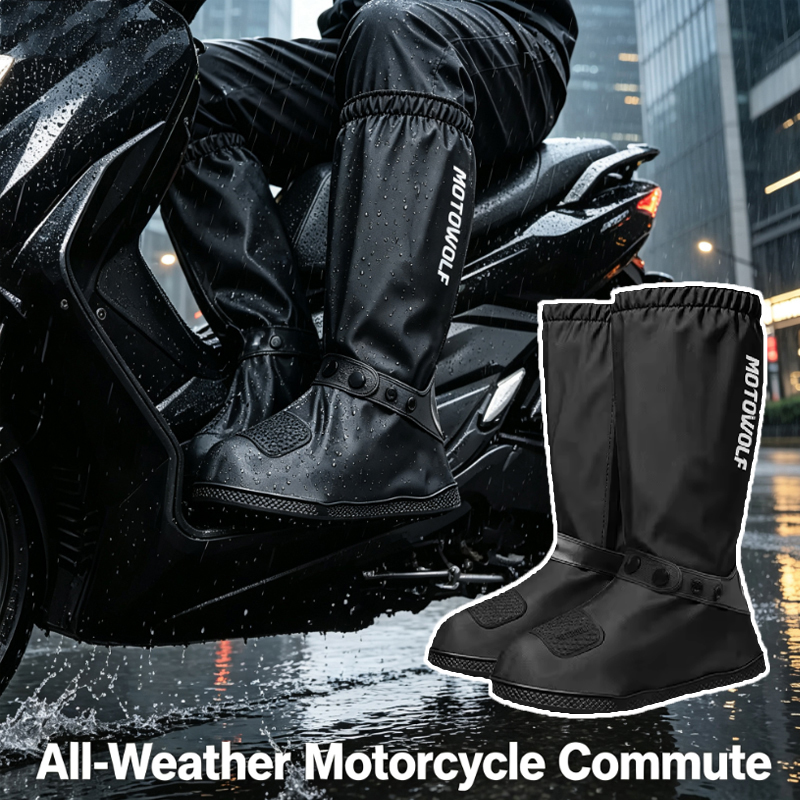 Outdoor commuting Tube Rain Sh - огляд і ціна Cycling Commute In Rain