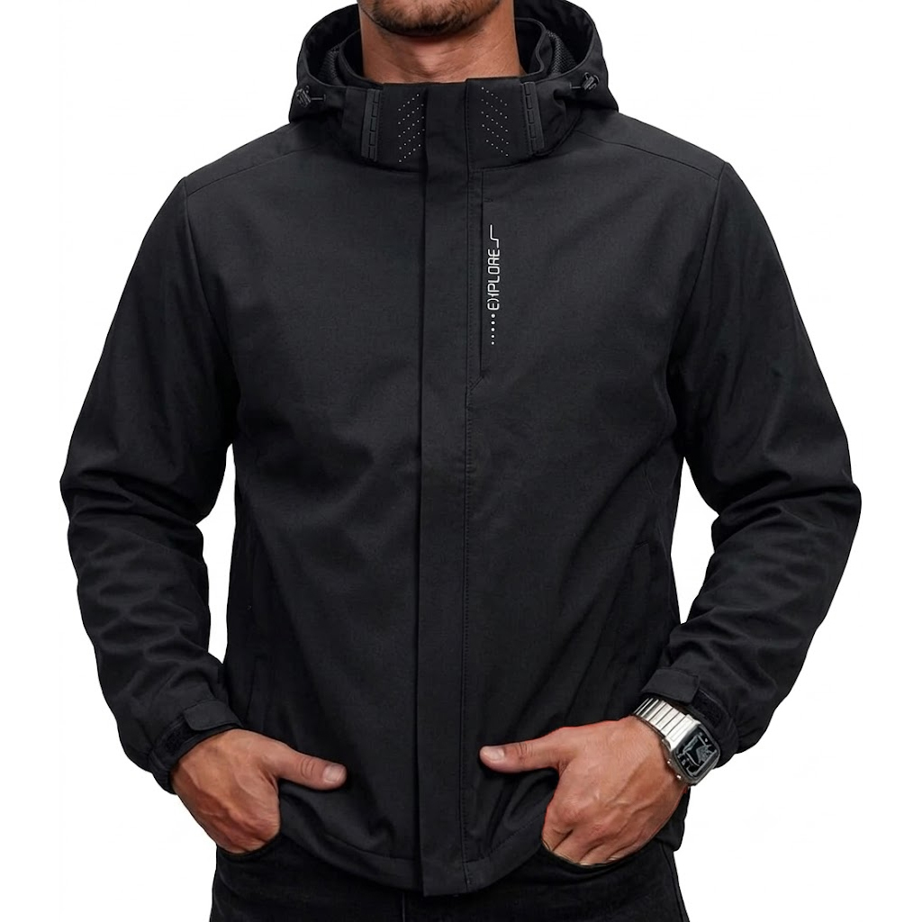 Mens Waterproof Tactical Windb - огляд і ціна Cycling Rain Jacket Commute