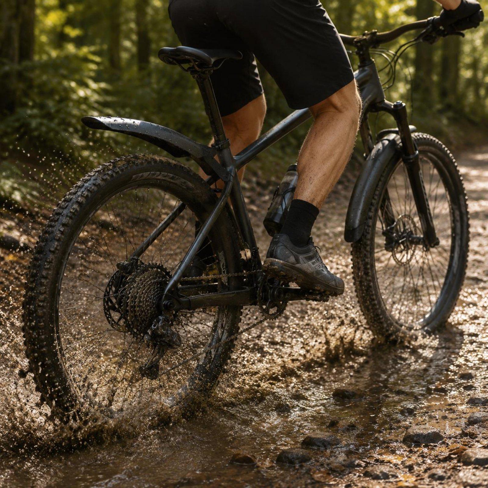 Road Bike Mudguard 700c Adjust - огляд і ціна Cycling Commute In Rain