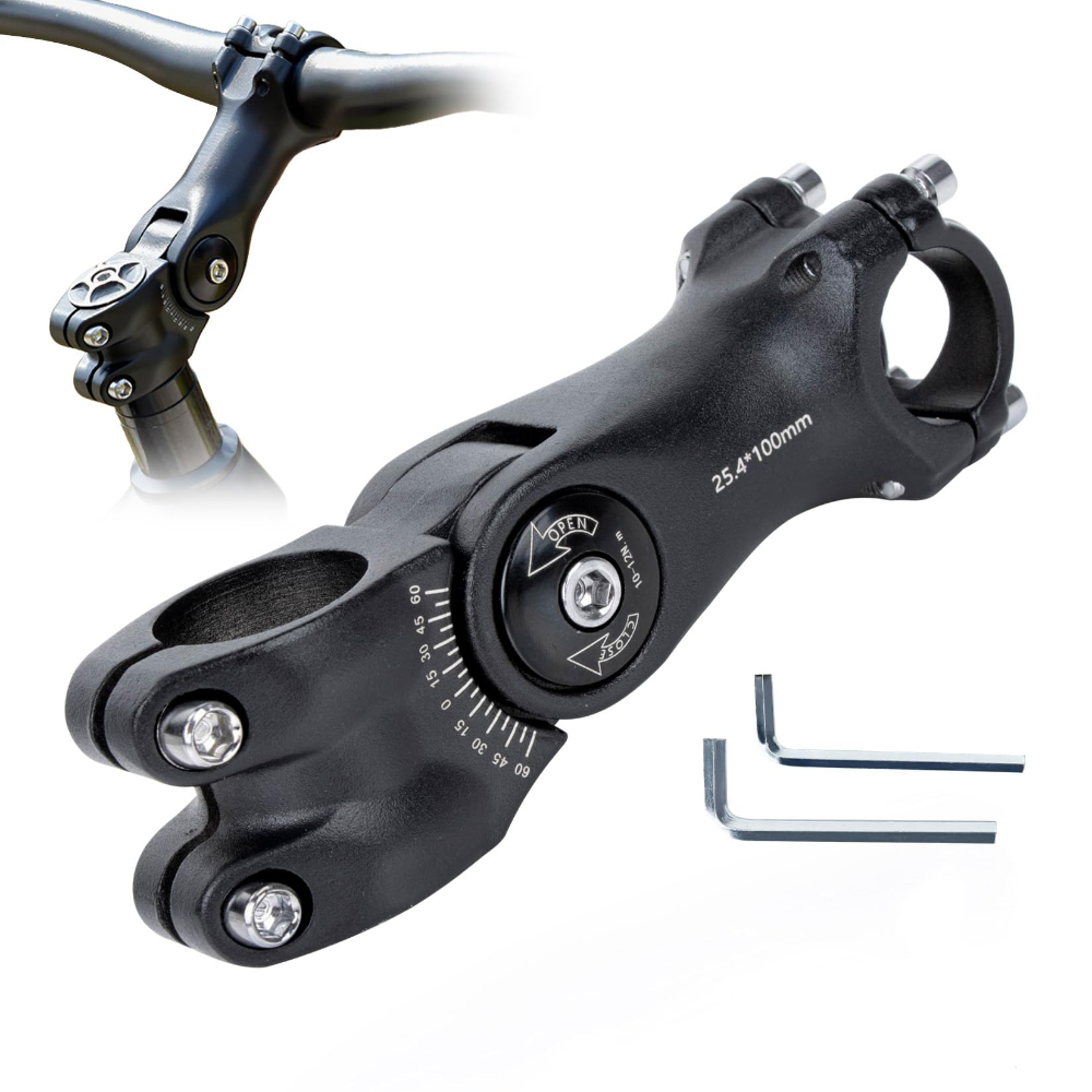 Adjustable Bike Stem Riser 100 - огляд і ціна Cycling In City