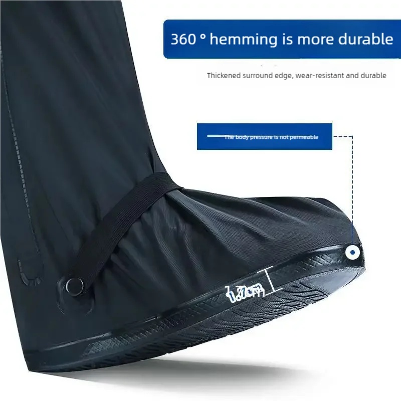 Reflective High‑Ankle Rain Boo - огляд і ціна Cycling Commute In Rain