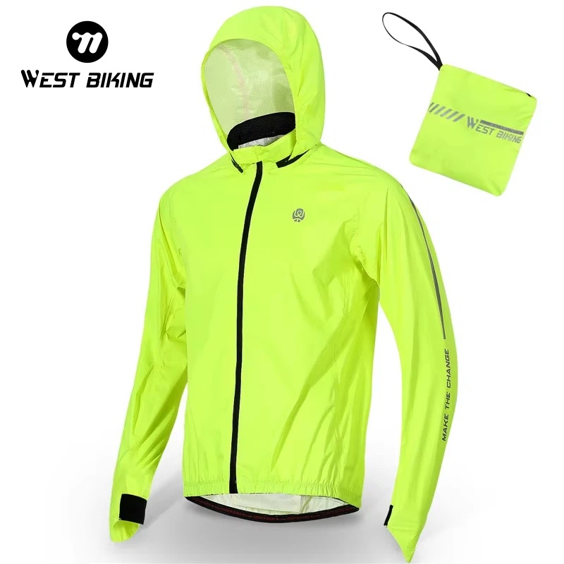 WEST BIKING Cycling Jacket Men - огляд і ціна Cycling Rain Jacket Commute