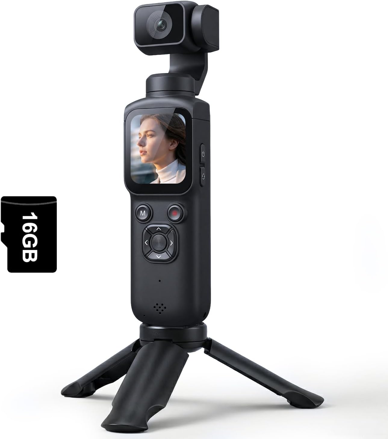 Pocket 3‑Axis Gimbal Vlog Came - огляд і ціна Commuting By Bike