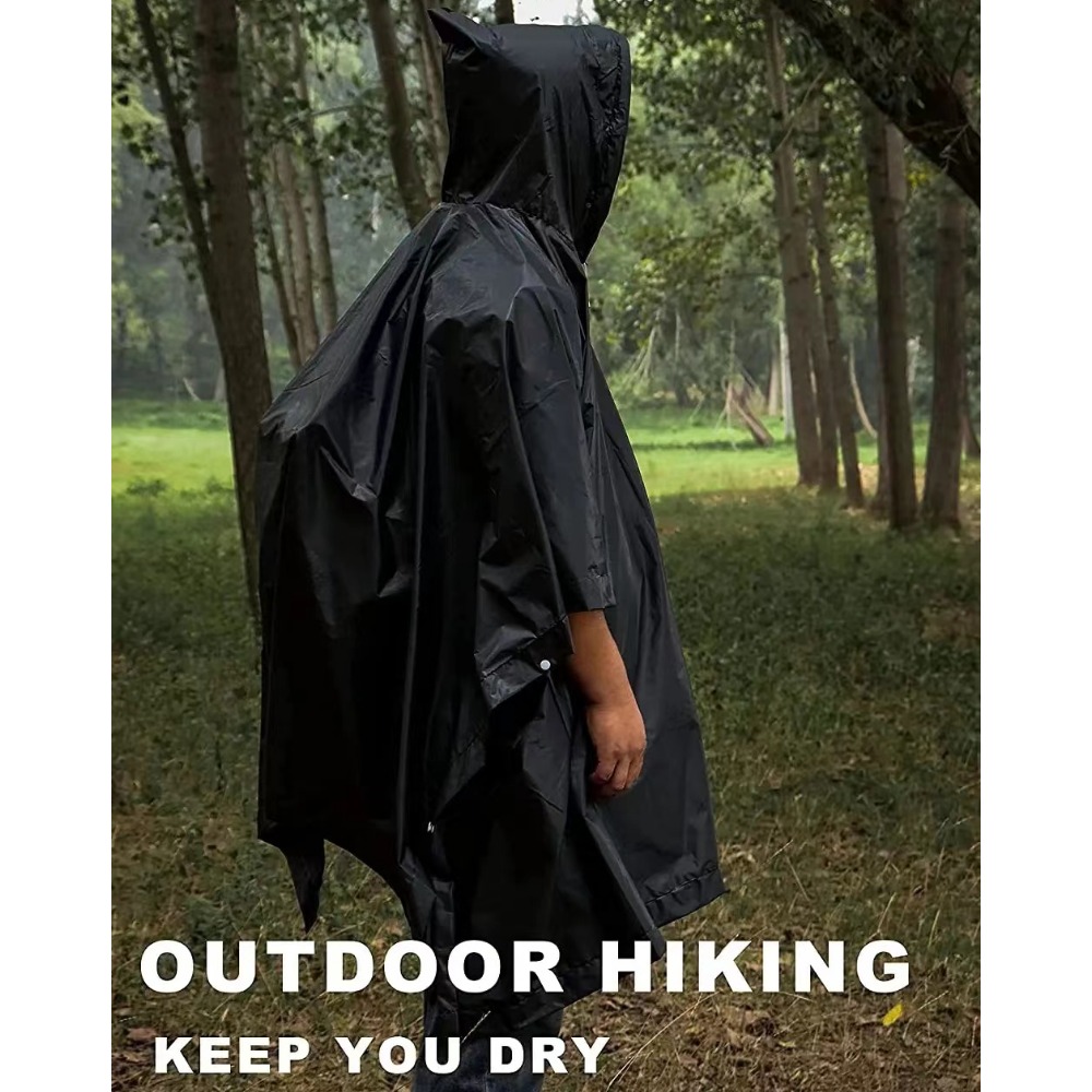 Waterproof Rain Poncho Lightwe - огляд і ціна Cycling Rain Jacket Commute
