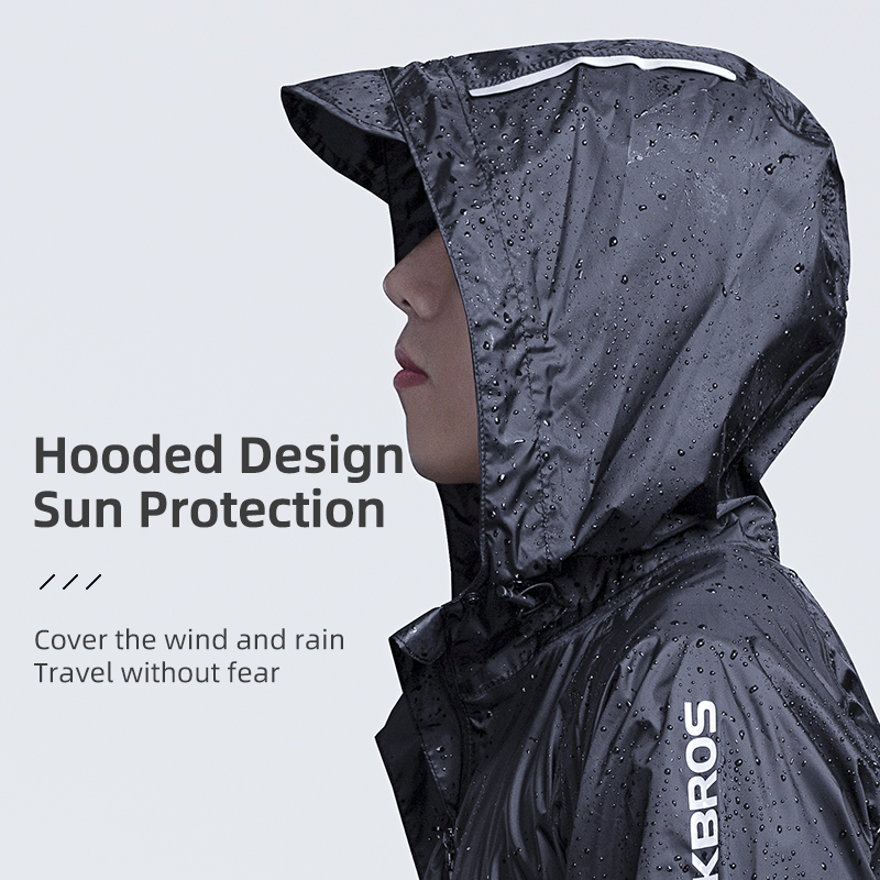 ROCKBROS Waterproof Cycling Ra - огляд і ціна Cycling Rain Jacket Commute